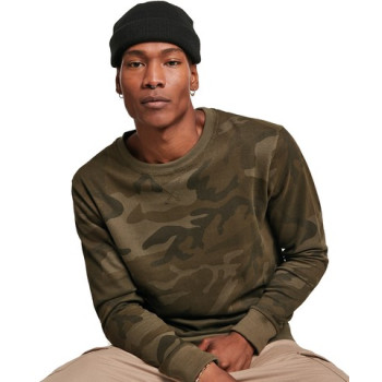 Camo crew neck