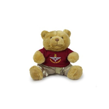 25cm Camo Sitting Bear